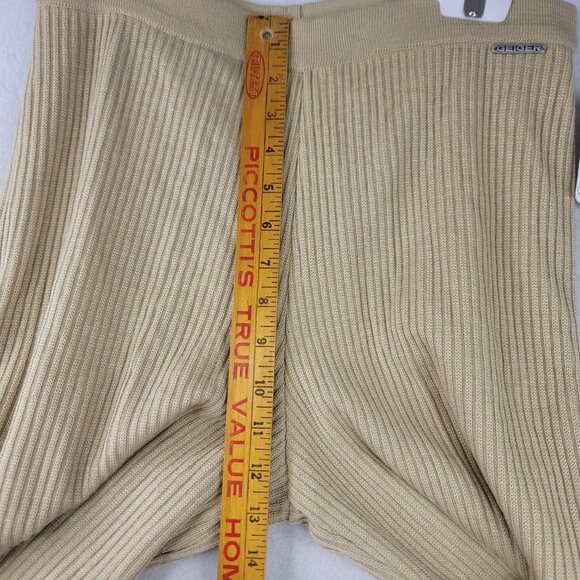 Geiger Ribbed Wool Pants Buff Size US 8 Made In Austria Pure New Wool Deadstock - Picture 10 of 11
